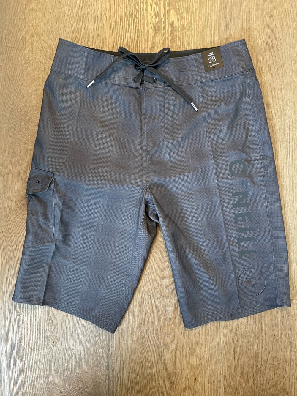 O'Neill Men's Dark Gray Cargo Boardshorts NWT